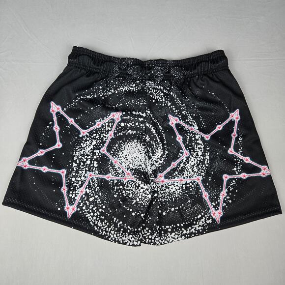 Lost Hills Galaxy Stars Mesh Shorts Size M fits like cropped Small Mens - Picture 2 of 4